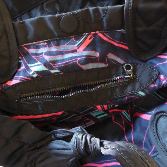 Marc Jacobs Black Nylon Work Wear Tate Tote Book Bag - Picture 7 of 8